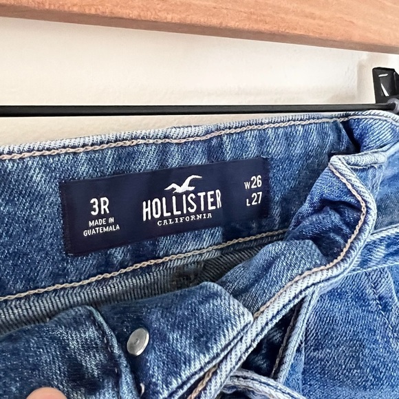 Hollister Ultra High Rise Mom Jean Paperbag Waist size 3R - Picture 9 of 9